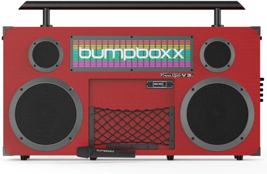 V3S Freestyle Bluetooth Boombox in Red by