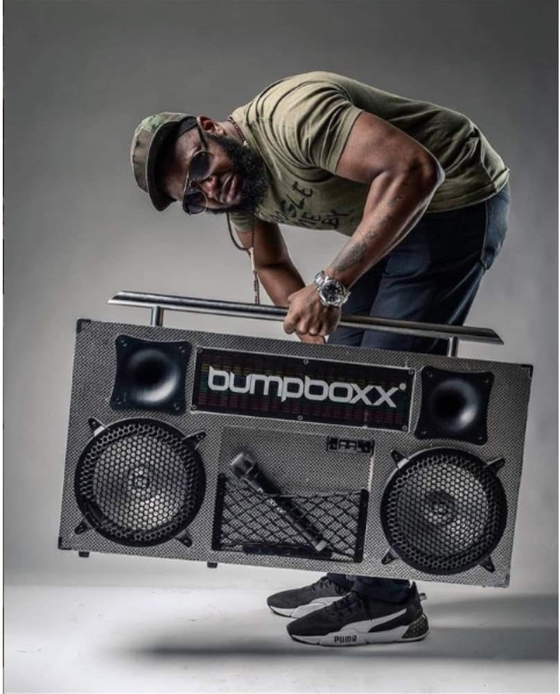 V3S Freestyle Bluetooth Boombox in Red by