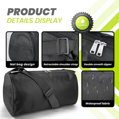 Small Travel Duffel Bag Foldable Waterproof Gym Bag for Gym Beach Swim Bag Men W