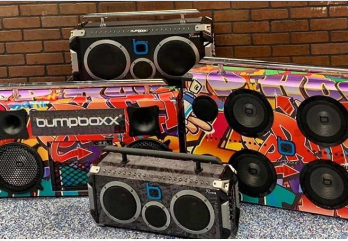 V3S Freestyle Bluetooth Boombox in Red by