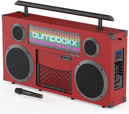 V3S Freestyle Bluetooth Boombox in Red by